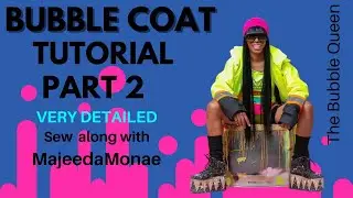 DIY Puffer Coat Tutorial / How to sew a Bubble Coat from Scratch Part 2