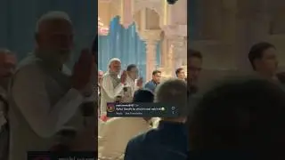 Modi Ji Entry with Mukesh Ambani | Anant Ambani Wedding | Modi ji in wedding | #shorts