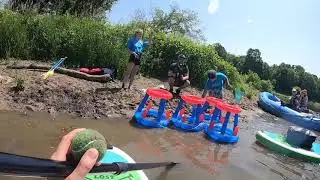 Sunshine Foundation 2019 Float for Dreams - Pray for Nathan on a SUP?