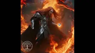 Maedhros unable to bear the suffering of Silmaril #tolkien #silmarillion #elves #illustrationart