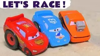 Cars Riplash Racers Toy car racing with Lightning McQueen