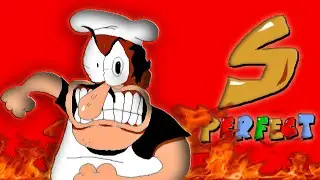 Pizza Tower - Super Hard Mod (Mod made by Harmonikinesis) (All levels S rank)