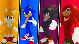 SONIC REBORN RP 3.0- HOW TO UNLOCK MOVIE SONIC SHADOW TAILS AND KNUCKLES (Sonic Roblox Fangame)