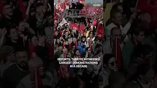 Turkey: Hundreds of Thousands Protest Against Istanbul Mayor&rsquo;s Arrest | N18G