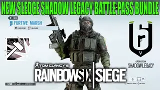 Sledge Shadow Legacy Battle Pass Bundle - Rainbow Six Siege