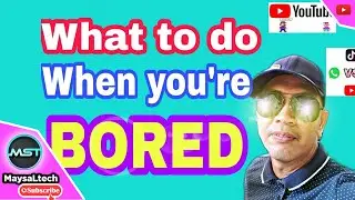 FUN THINGS TO DO WHEN YOU'RE BORED! WHAT TO DO WHEN BORED!