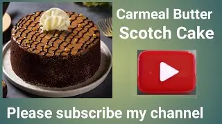 Caramel Butterscotch Bliss__: A Moist and Delicious Cake