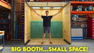 DIY Collapsible Spray Booth