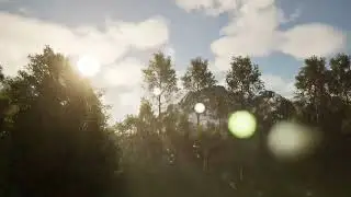 A beautiful landscape made in Unreal