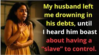 My Husband Buried Me in His Debts… Until I Heard Him Brag About His “Slave.”
