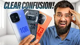 iQOO Neo 10R vs iQOO Z9s Pro vs Nothing 3a vs Vivo T3 Pro - Best Phone Under ₹30,000