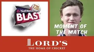 Nick Gubbins celebration fail | NatWest t20 Blast