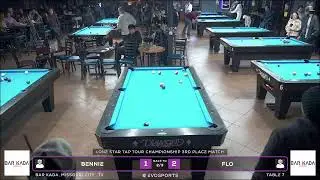 BENNIE vs FLO - BAR KADA - TABLE 7 | EvoSports