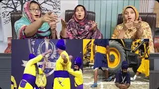 DALER KHALSA GROUP😳- The Tallest man Sukha Baba Height 7 Feet 5 inch - Pak Girls Shocking Reaction 