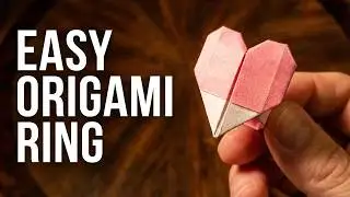 Origami Heart Ring - Slow Tutorial