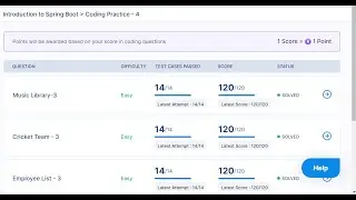 Introduction to Spring Boot Coding practice 4 Answers | Nxtwave Intensive 2.0| No Audio