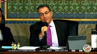 Mr  Herman gets Booted, Mr  Spindler, gets warned LA City Council Meeting Aug 15th, Los Angeles, CA