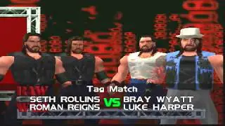 WWF No Mercy(462 Bringing). THE SHIELD VS THE WYATT FAMILY Caws