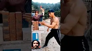 One inch punch chinese 😱 #kungfu #kungfufighting #boxing #kungfustyle #shorts #funny #chinese