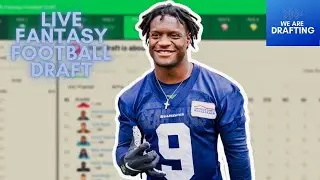 WeAreDrafting LIVE - Fantasy Football Draft (ESPN 10-Team PPR)