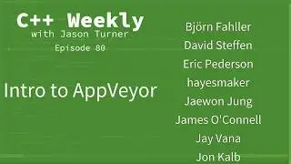 C++ Weekly &mdash; Эпизод 80 &mdash; Введение в AppVeyor