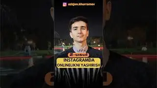 Instagramda onlaynlikni yashirish! #instagram #lifehack