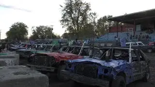 FULL SIZE 2 WIRE DEMOLITION DERBY 2020 MENDOTA