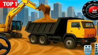 New City Road Construction Simulator Game - Construction Sim 3D - JCB Games -2025