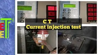 Current transformer primary injection test