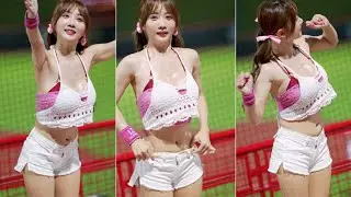 20230725海之夏夜 天母棒球場 味全 dragon beauties 練習生小珍奶 @BubbleteaWang 《劉基鴻應援slow motion 香汗淋漓水乳交融滴滴香醇~拉褲頭好性感!》