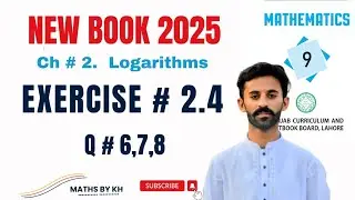 Exercise 2.4 Q 6 to 8 of class 9th maths new book || Punjab Text Book Board