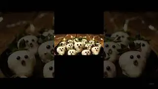 Whimsical Horror Strawberry Scene #asmrhorror