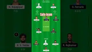 Ba11sy Trichy vs Nellai Royal KingsDream11 Prediction || BT vs NRK Dream11Team || TNPL 2023