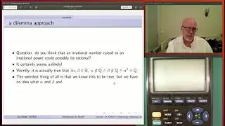 lect 19 - proofs and disproofs of existential statements