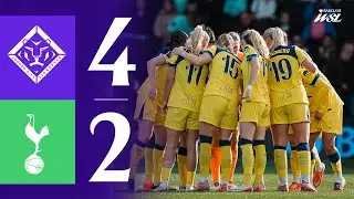 London City Lionesses 4-2 Spurs Women | WSL Highlights 📺
