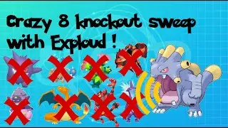 Crazy 8 KO Exploud sweep (Pokemon VGC)