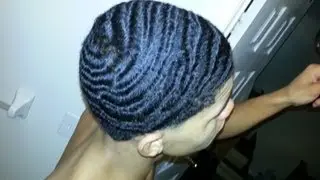 How To Brush 360 Waves With CQP Medium Brush