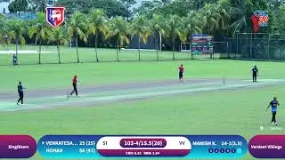 CSC T20 BLITZ GAME 4 : VERDANT VIKINGS vs SINGRISERS