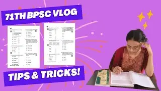 71st Bpsc study vlog || An honest day of my life 💕#ytshorts 
