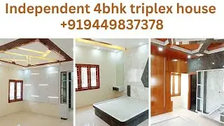 4bhk independent triplex house with lift & home theatre for sale at south bangalore/JP Nagar.....