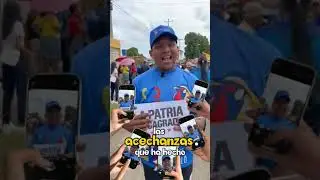 Pueblo Movilizado en la.calles en defensa de la Patria