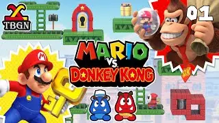 Mario vs. Donkey Kong 2024 Let's Play Part 01 | TBGN | Buy Them All!
