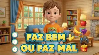 FAZ BEM OU FAZ MAU - VIDEO INFANTIL -VIDEO PARA CRIAN&Ccedil;A - CANAL INFANTIL - VIDEO EDUCATIVO 