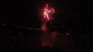 MASSIVE Firework display over Ring of Fire at Conesus Lake, 2024