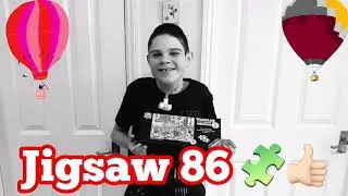 Mattys time lapse puzzles jigsaw 86. Lockdown challenge, isolation day 210. October 2nd 2020. 🧩😬😷