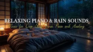 Relaxing Piano Music + Rain Sounds for Sleeping, Insomnia, Stress Relief & Anxiety &bull;Deep Sleep Music