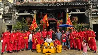 Múa Lân Khai Quang Điểm Nhãn 2024 , LSR Chung Huy Đường cúng Lân , Thi Giải Lân Sư Rồng Cup Chợ Lớn