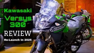 2025, Re-Lunched Kawasaki Versys 300x Review | Kerb Weight 179Kg | kawasaki versys 300 x 2025 review
