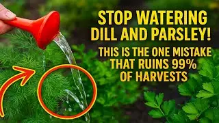 Stop Watering Dill and Parsley! This Is the One Mistake That Ruins 99% of Harvests.