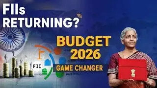 Budget 2026 Game Changer? Will FIIs Return to Indian Stock Market After New NRI Rules #budget2026 